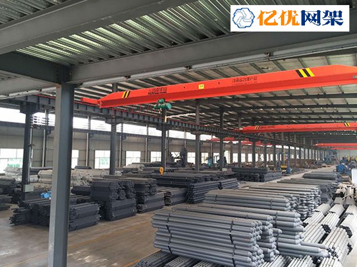 宁安杆件待发货区